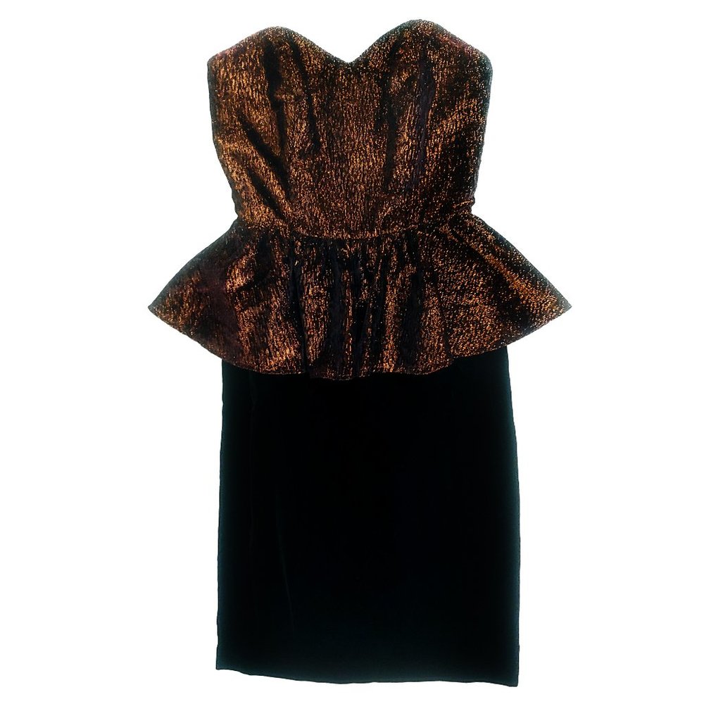Vintage 1980s Pinup Girl Wiggle Dress